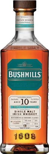 Bushmills 10 Year Old Moscatel Cask Irish Single Malt Whiskey 750ml